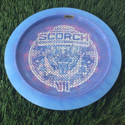 Discraft ESP Swirl Scorch with Valerie Mandujano Tour Series 2023 Stamp - 174g Blurple