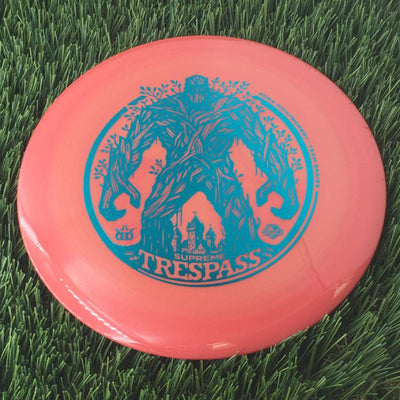 Dynamic Discs Supreme Trespass with Kona Montgomery Team Series 2024 Stamp - 175g Orange