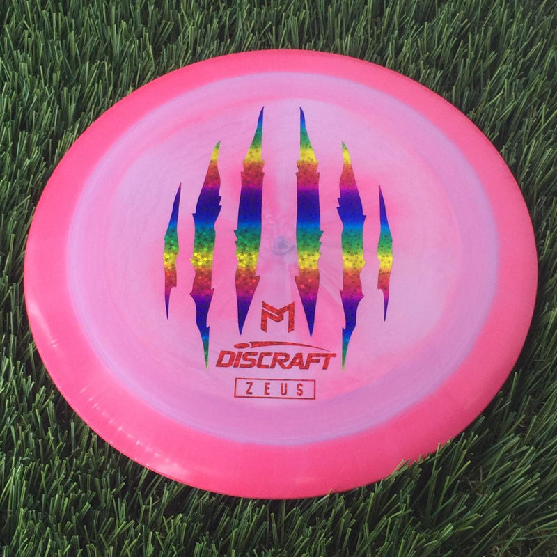 Discraft ESP Swirl Zeus with Paul McBeth 6X World Champ Claw Stamp - 173g Purple