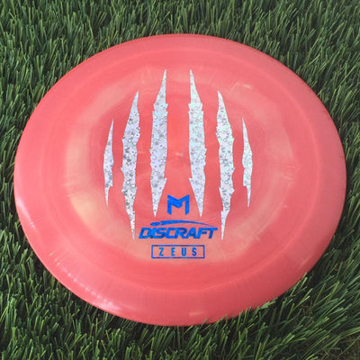 Discraft ESP Swirl Zeus with Paul McBeth 6X World Champ Claw Stamp - 173g Red