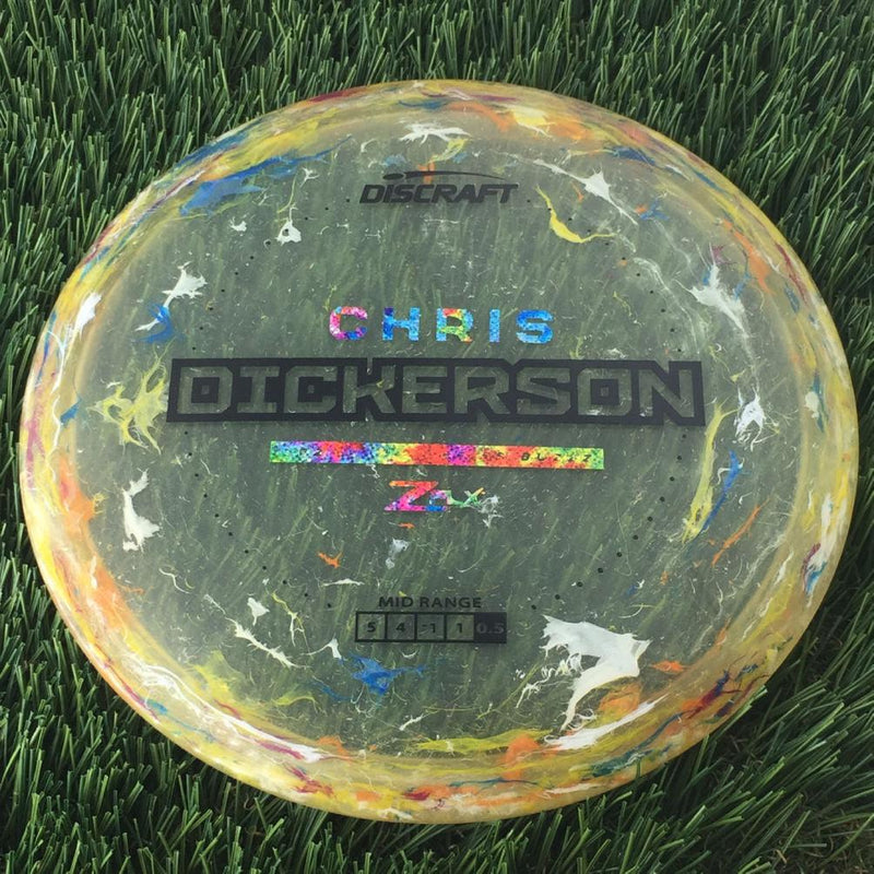 Discraft Jawbreaker Z FLX Buzzz with Chris Dickerson 2024 Tour Series Stamp - 180g - Translucent Yellow