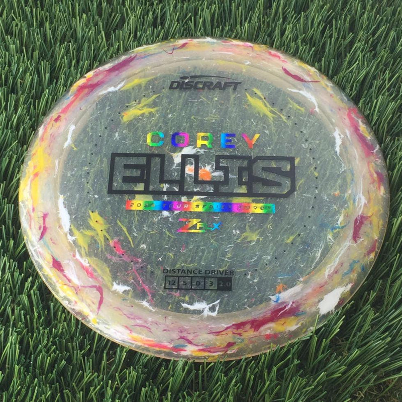 Discraft Jawbreaker Z FLX Force with Corey Ellis 2024 Tour Series Stamp - 174g - Translucent Off Yellow