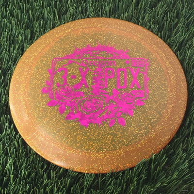 Discraft CryZtal Sparkle Drive with Paige Pierce - Oregon 3x PDX Winner - Roses and Thorns Stamp - 172g - Translucent Dark Orange