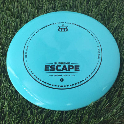 Dynamic Discs Supreme Escape with First Run Stamp - 173g Teal Green