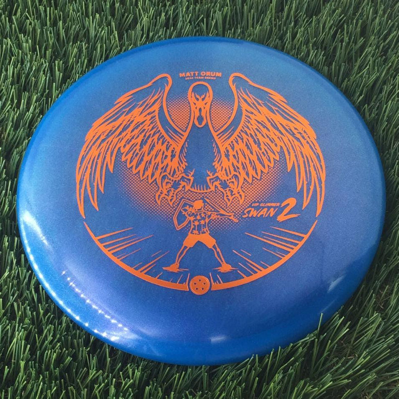 Westside VIP Glimmer Swan 2 with Matt Orum Team Series 2024 - Matty-O vs the Swan Stamp - 174g - Translucent Blue