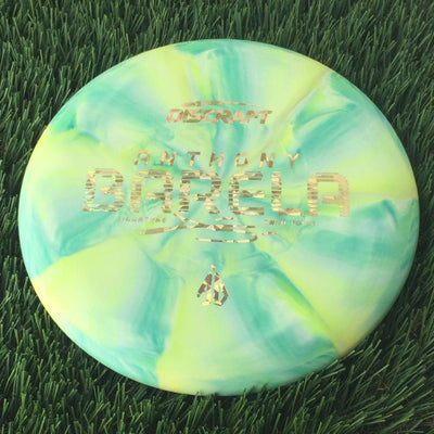 Discraft Crazy Tough CT Swirl Focus with Anthony Barela Signature - AB Stamp - 172g Green