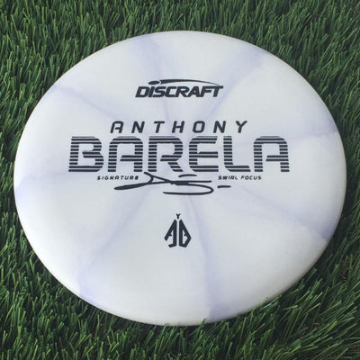 Discraft Crazy Tough CT Swirl Focus with Anthony Barela Signature - AB Stamp - 174g Pale Purple