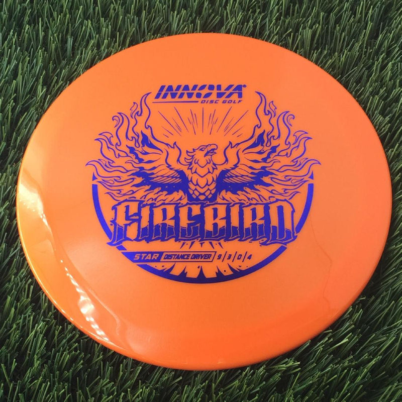 Innova Star Firebird with Burst Logo Stock Stamp - 170g Orange