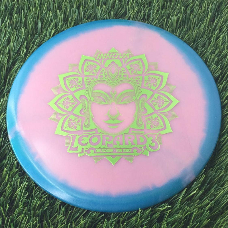 Innova Proto Glow Halo Star Leopard3 with Ohn Scoggins Tour Series 2024 Stamp - 175g Bluish Pink