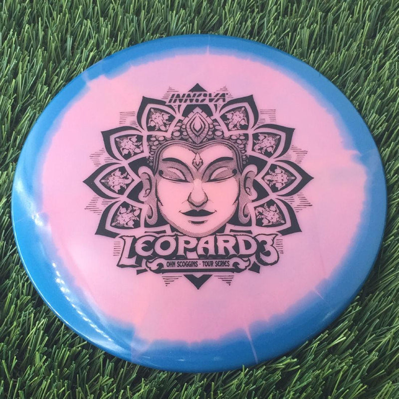 Innova Proto Glow Halo Star Leopard3 with Ohn Scoggins Tour Series 2024 Stamp - 175g Bluish Pink