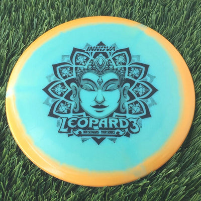 Innova Proto Glow Halo Star Leopard3 with Ohn Scoggins Tour Series 2024 Stamp - 175g Aqua Orange