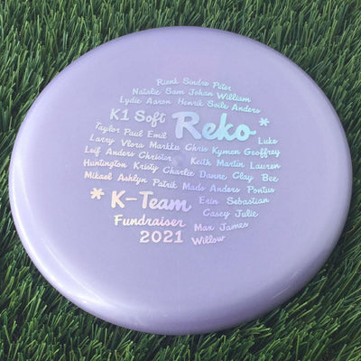 Kastaplast K1 Soft Reko with K-Team Fundraiser 2021 Stamp - 174g - Translucent Muted Purple