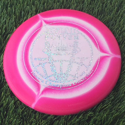 Innova Halo Nexus Aviar Putter with 40th Anniversary - Innova Champion Discs, Inc. Stamp - 175g Pink