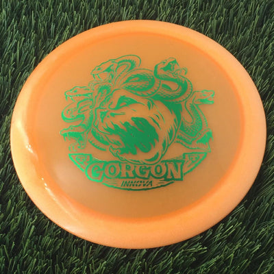 Innova Proto Color Glow Champion Gorgon with Pumpkin Head Medusa - Innova Halloween 2024 Stamp - 172g Orange