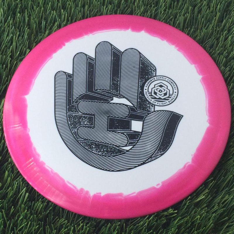 Dynamic Discs Fuzion Orbit Verdict with Handstone - Handeye Supply Co Stamp - 178g Pink