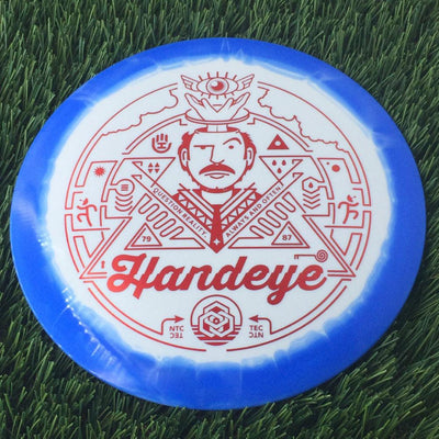 Dynamic Discs Fuzion Ice Orbit Vandal with Meditate - Handeye Supply Co Stamp - 176g Blue