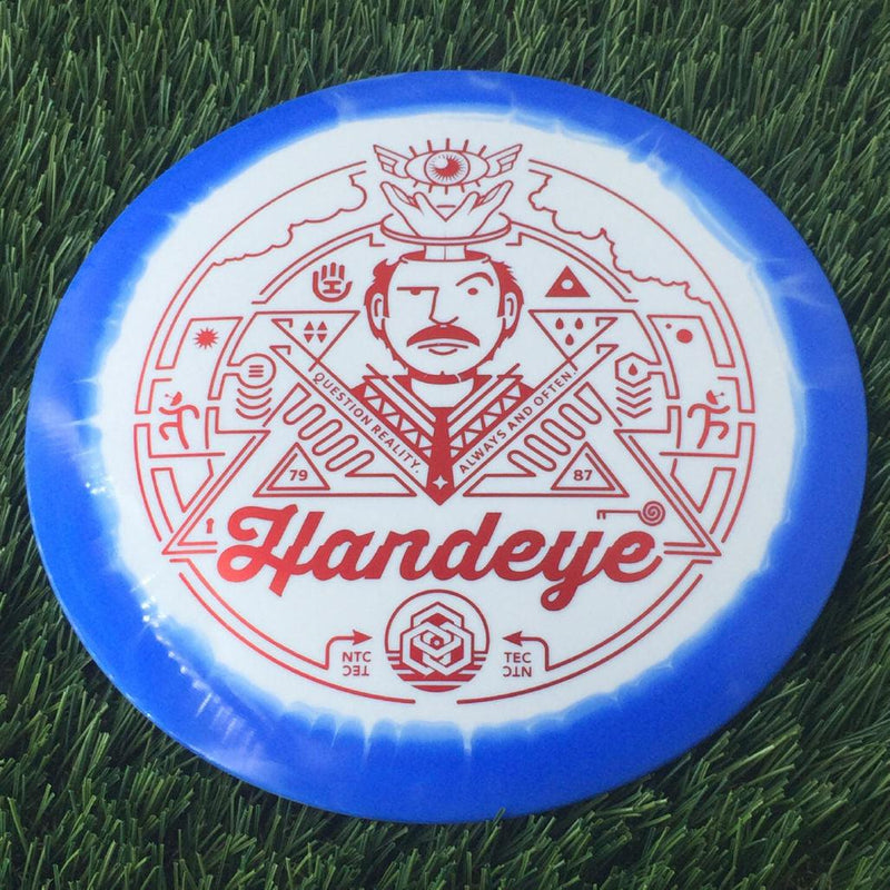 Dynamic Discs Fuzion Ice Orbit Vandal with Meditate - Handeye Supply Co Stamp - 176g Blue