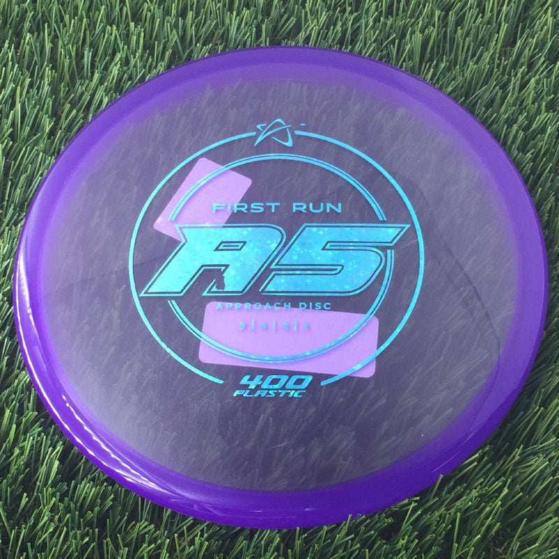 Prodigy 400 A5 with First Run Stamp - 174g - Translucent Purple