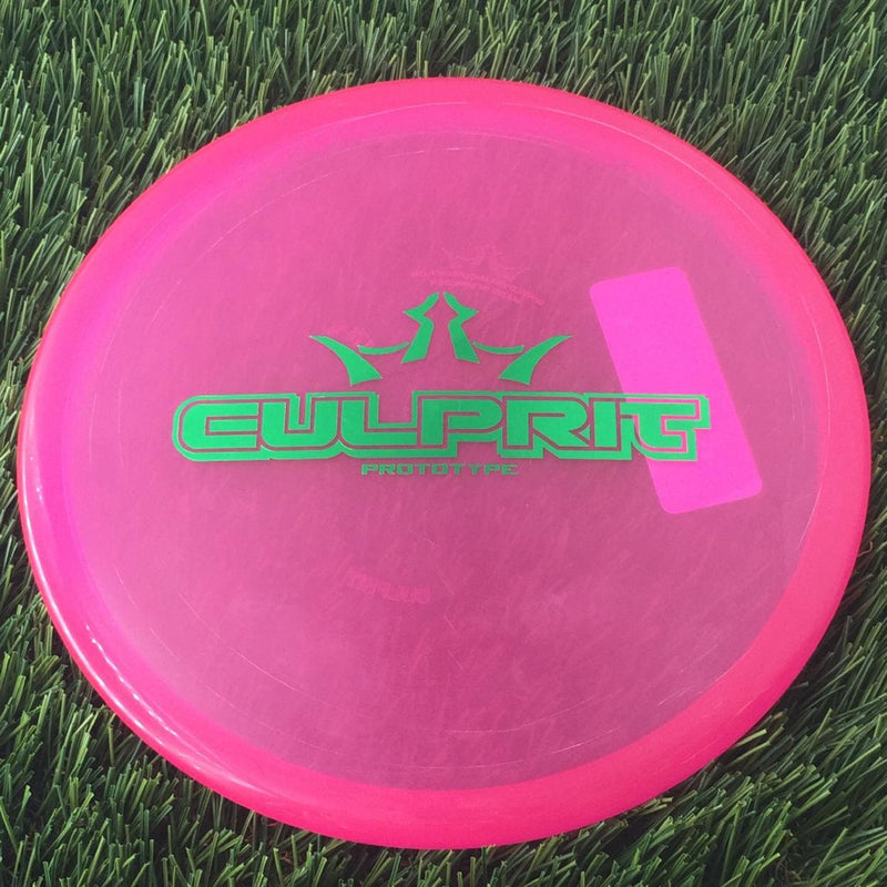 Dynamic Discs Lucid Ice Culprit with Prototype Stamp - 176g - Translucent Pink