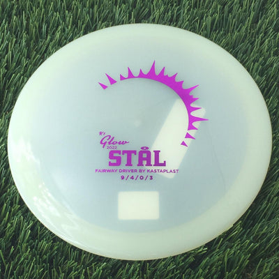 Kastaplast K1 Glow Stal with 2022 Edition Stamp - 174g - Translucent Glow