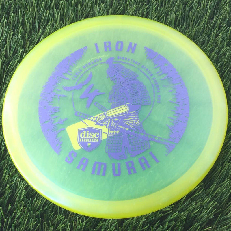 Discmania Chroma C-Line MD3 with Eagle McMahon Signature Series Iron Samurai 4 Stamp - 176g - Translucent Yellow