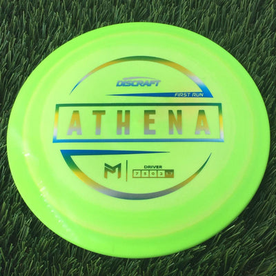 Discraft ESP Athena with First Run Stamp - 174g - Solid Lime Green