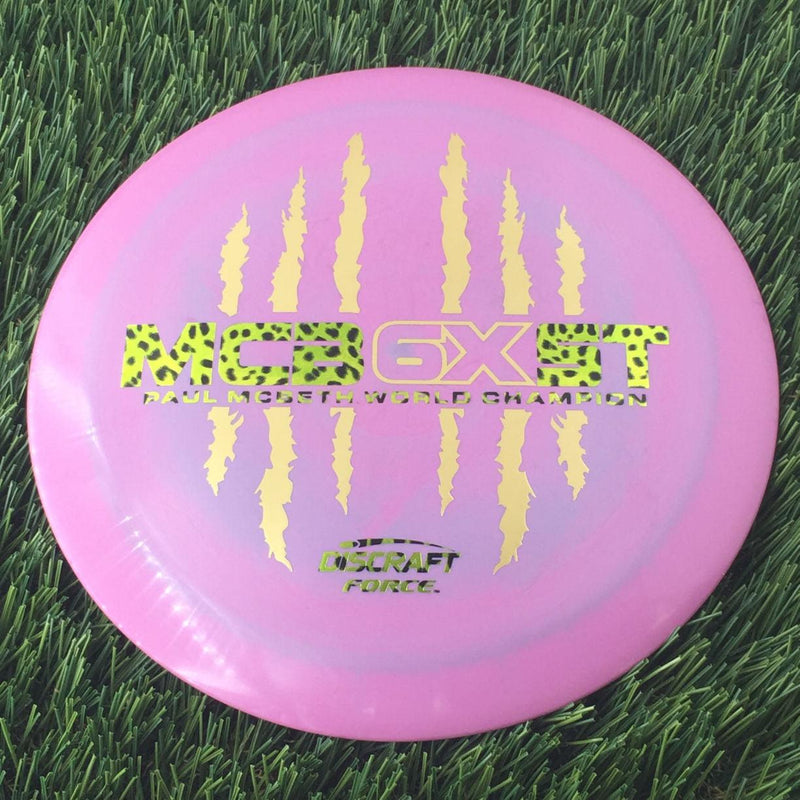 Discraft ESP Swirl Force with McBeast 6X Claw PM World Champ Stamp - 174g - Solid Light Purple