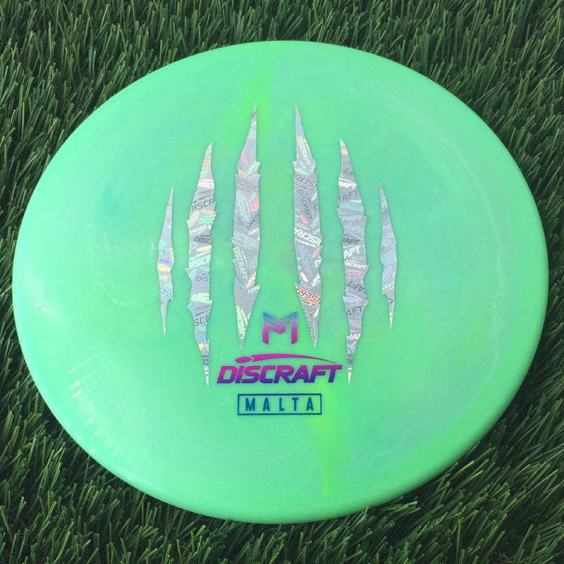 Discraft ESP Swirl Malta with Paul McBeth 6X World Champ Claw Stamp - 174g - Solid Green