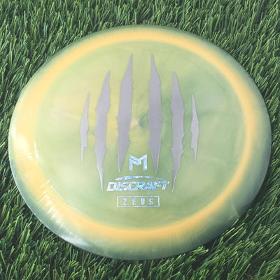 Discraft ESP Swirl Zeus with Paul McBeth 6X World Champ Claw Stamp - 174g - Solid Dark Orange