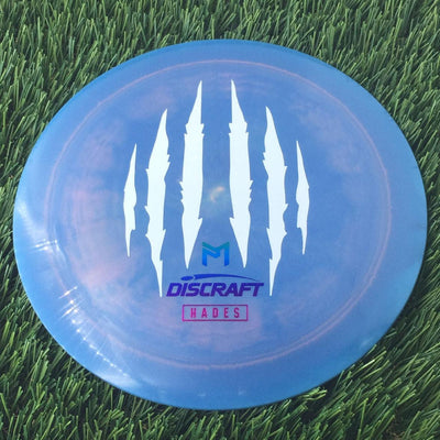 Discraft ESP Swirl Hades with Paul McBeth 6X World Champ Claw Stamp - 174g - Solid Dark Blurple