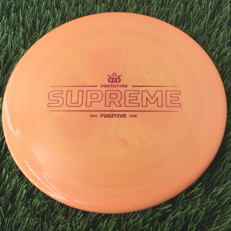 Dynamic Discs Supreme Fugitive Redesigned with Prototype Stamp - 175g - Solid Light Orange