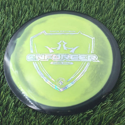 Dynamic Discs Fuzion Orbit Enforcer with Gavin Rathbun - Tour Series - 2022 Stamp - 175g - Solid Green