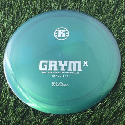 Kastaplast K1 Grym X with Last Run Green Stamp - 170g - Solid Dark Green