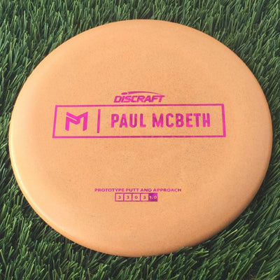 Discraft Jawbreaker/Rubber Blend Kratos with Paul McBeth Prototype Stamp - 174g - Solid Dark Orange