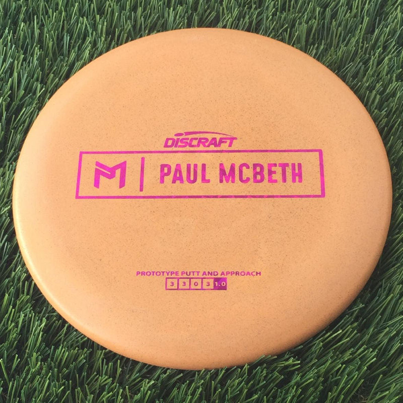 Discraft Jawbreaker/Rubber Blend Kratos with Paul McBeth Prototype Stamp - 174g - Solid Dark Orange