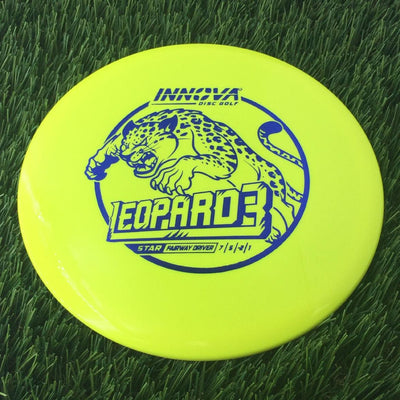 Innova Star Leopard3 with Burst Logo Stock Stamp - 175g Yellow