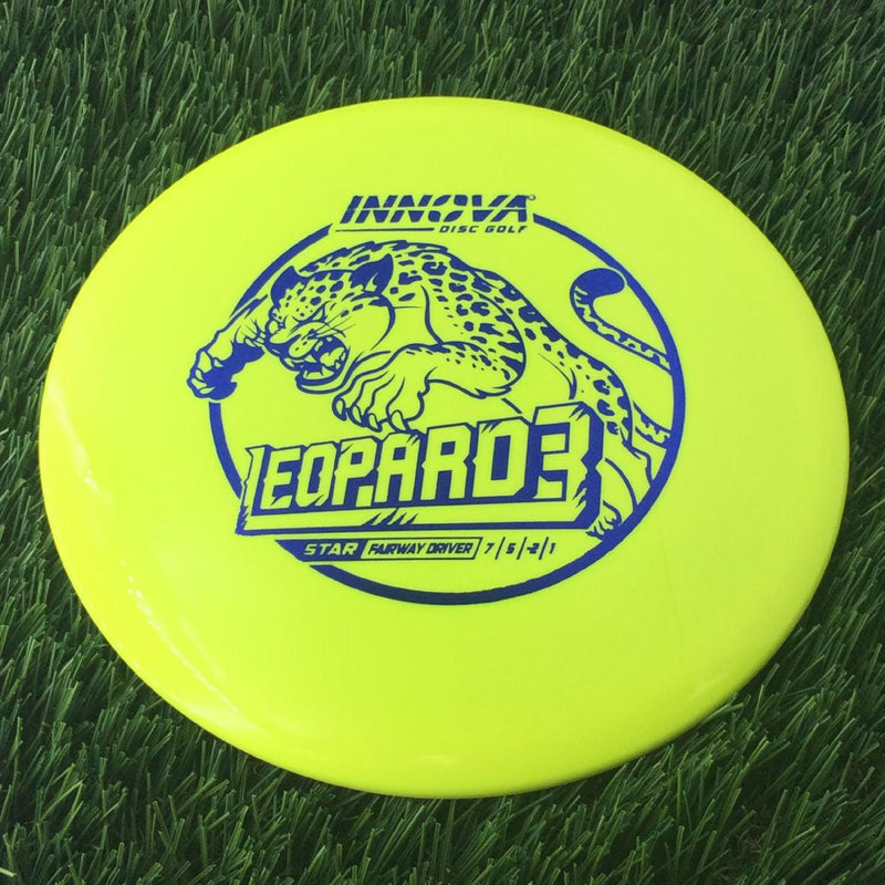 Innova Star Leopard3 with Burst Logo Stock Stamp - 175g Yellow