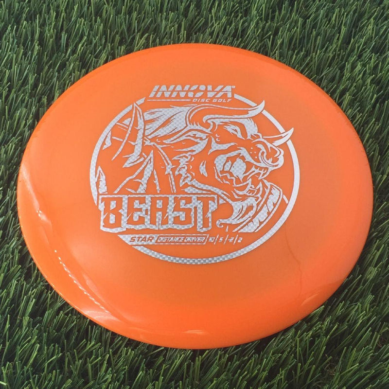 Innova Star Beast with Burst Logo Stock Stamp - 175g Orange