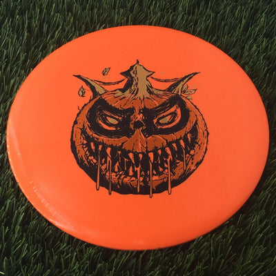 Dynamic Discs BioFuzion EMAC Truth with Scary Pumpkin with DD Crown - Triple Foil 2024 Stamp - 177g Orange