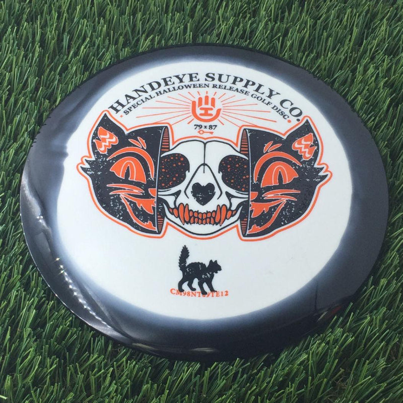 Dynamic Discs Fuzion Orbit Enforcer with HSCO Black Cat Two-Tone - Special Halloween Release Golf Disc 2024 Stamp - 175g Black