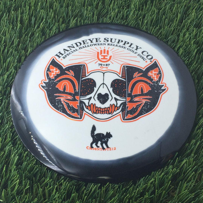 Dynamic Discs Fuzion Orbit Enforcer with HSCO Black Cat Two-Tone - Special Halloween Release Golf Disc 2024 Stamp - 175g Black