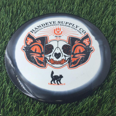 Dynamic Discs Fuzion Orbit Enforcer with HSCO Black Cat Two-Tone - Special Halloween Release Golf Disc 2024 Stamp - 175g Black