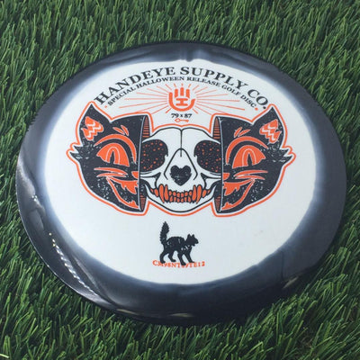 Dynamic Discs Fuzion Orbit Enforcer with HSCO Black Cat Two-Tone - Special Halloween Release Golf Disc 2024 Stamp - 175g Black