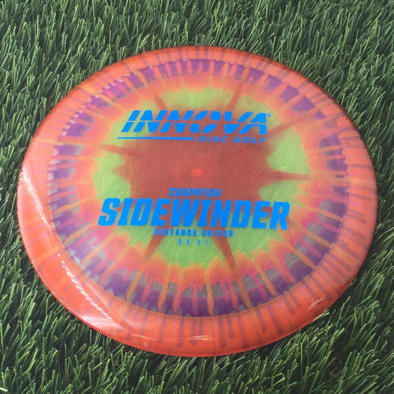 Innova Champion I-Dye Sidewinder with Burst Logo Stock Stamp - 172g - Translucent Dyed