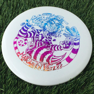 Discraft ESP Glow Buzzz with 2024 Halloween - Buzzzjuice Single Foil Stamp - 178g White