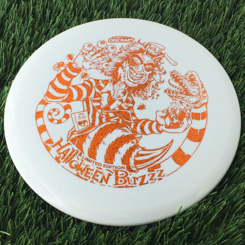 Discraft ESP Glow Buzzz with 2024 Halloween - Buzzzjuice Single Foil Stamp - 177g White