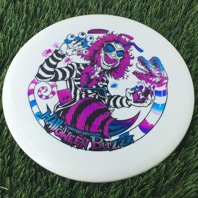 Discraft ESP Glow Buzzz with 2024 Halloween - Buzzzjuice Triple Foil Stamp - 180g White