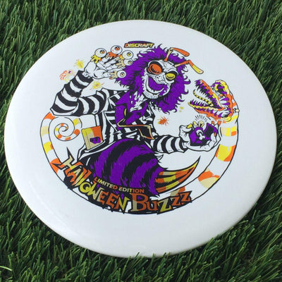 Discraft ESP Glo Buzzz with 2024 Halloween - Buzzzjuice Triple Foil Stamp - 174g White