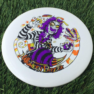 Discraft ESP Glow Buzzz with 2024 Halloween - Buzzzjuice Triple Foil Stamp - 174g White