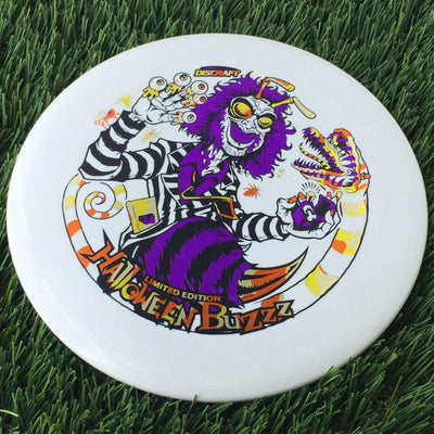 Discraft ESP Glow Buzzz with 2024 Halloween - Buzzzjuice Triple Foil Stamp - 174g White